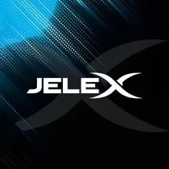 JELEX "Neon" LED Leucht Fußball blau/orange
