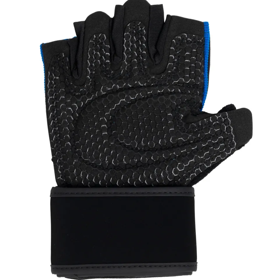 JELEX Power Premium gepolsterte Trainingshandschuhe schwarz-blau