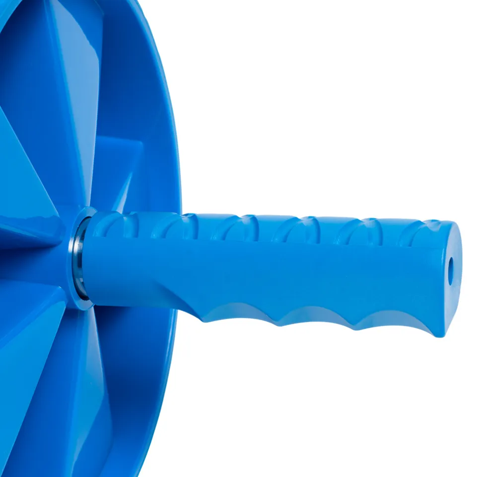 JELEX Sixpack Bauchtrainer Ab Wheel schwarz-blau