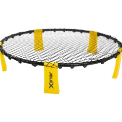 JELEX "Smash" Roundnet 6er-Set mit 3 Bällen gelb
