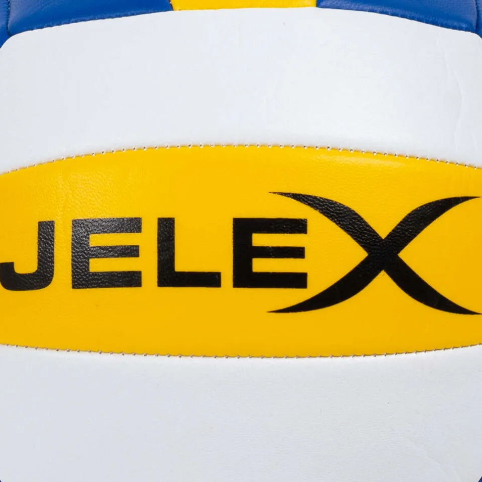 JELEX Softtouch Volleyball yellow darkblue white