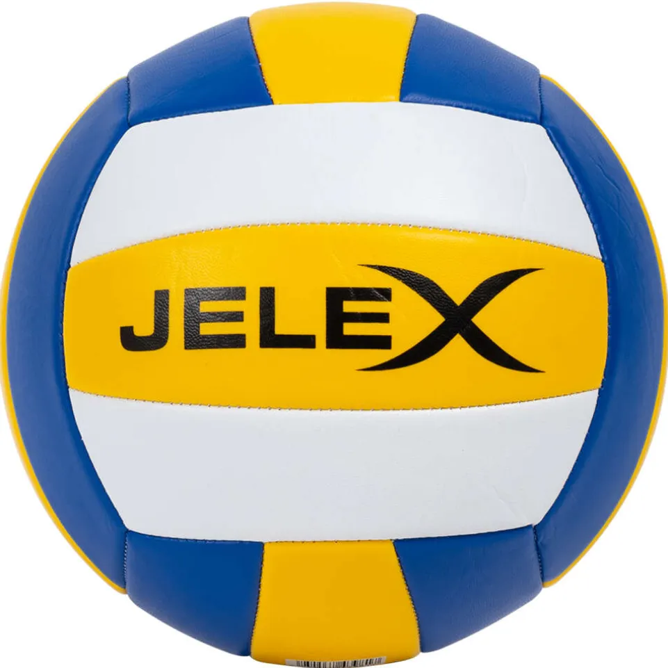 JELEX Softtouch Volleyball yellow darkblue white