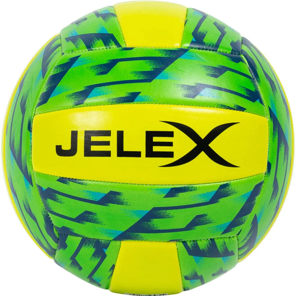 JELEX Softtouch Volleyball yellow + grass green