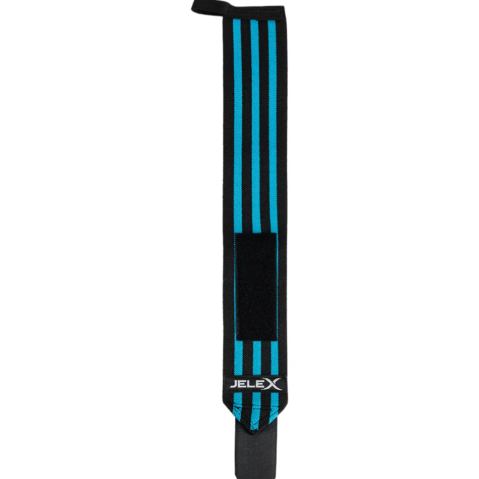 JELEX Strong Fitness Handgelenkbandagen schwarz-blau