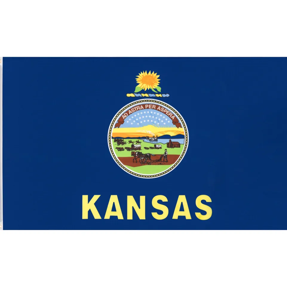 Kansas MUWO "America Edition" Flagge 90x150cm