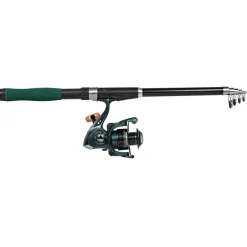 KIRKJUBØUR® "Agnatha" Teleskop-Angelrute Set 2,10 m