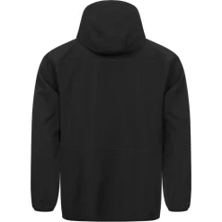 KIRKJUBØUR® "Alvik" Herren SOFTSHELLjacke 10.000 mm Wassersäule schwarz/grün