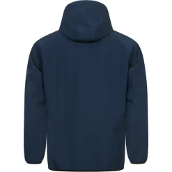 KIRKJUBØUR® "Alvik" Herren SOFTSHELLjacke 10.000 mm Wassersäule navy/orange