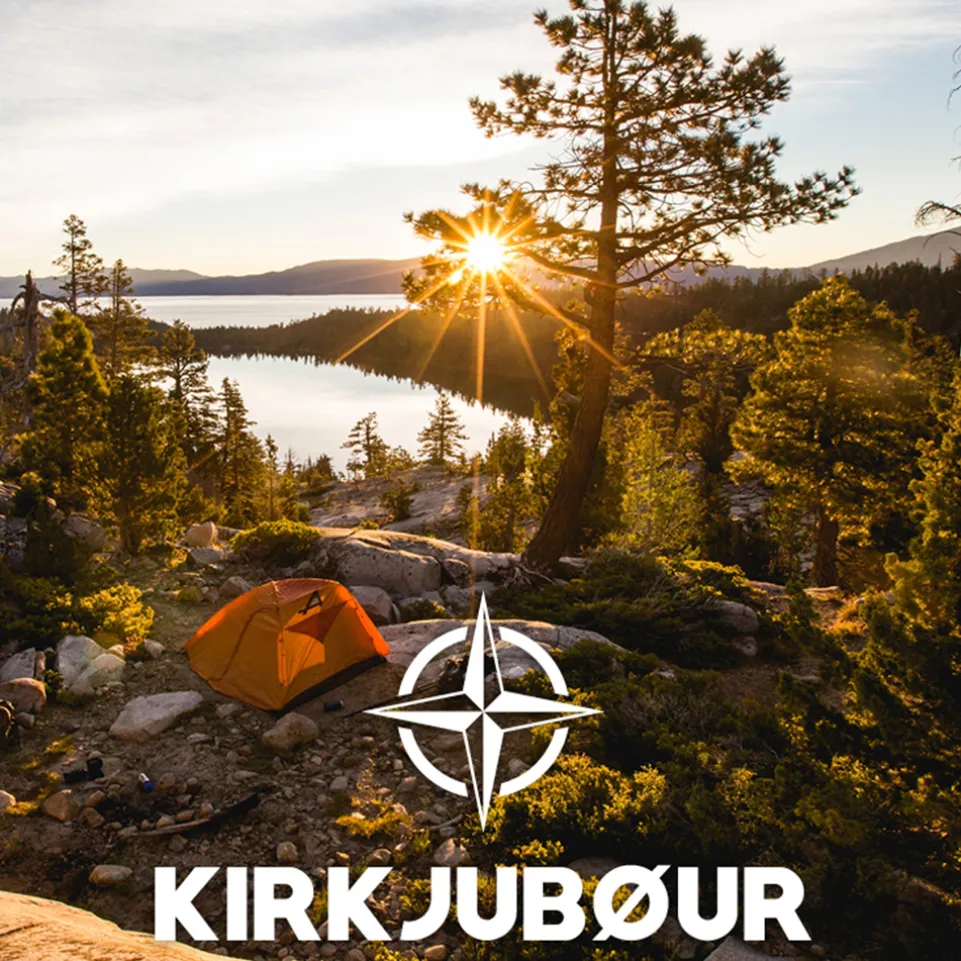 KIRKJUBØUR® "Edda" faltbarer Bollerwagen grau