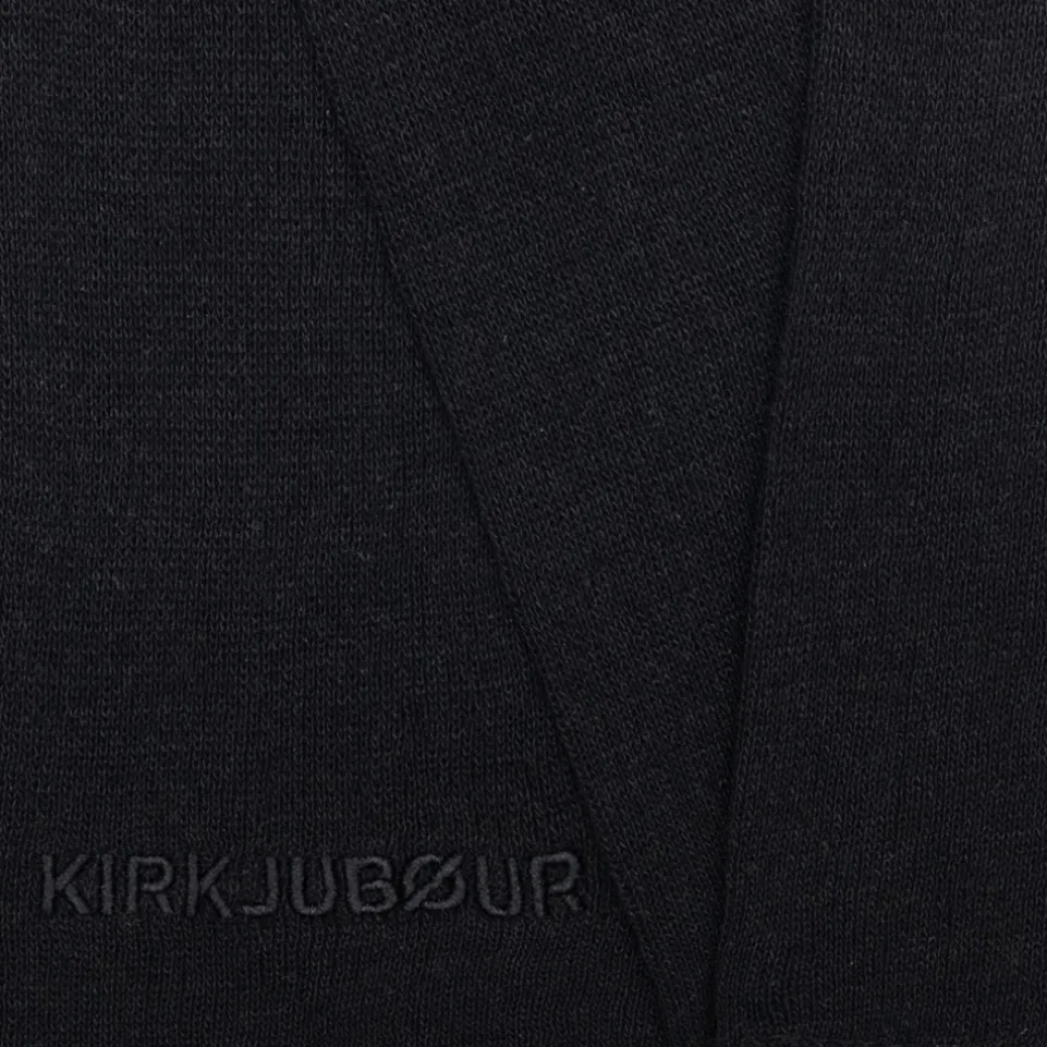 KIRKJUBØUR® "Fryse" Unisex Schal schwarz