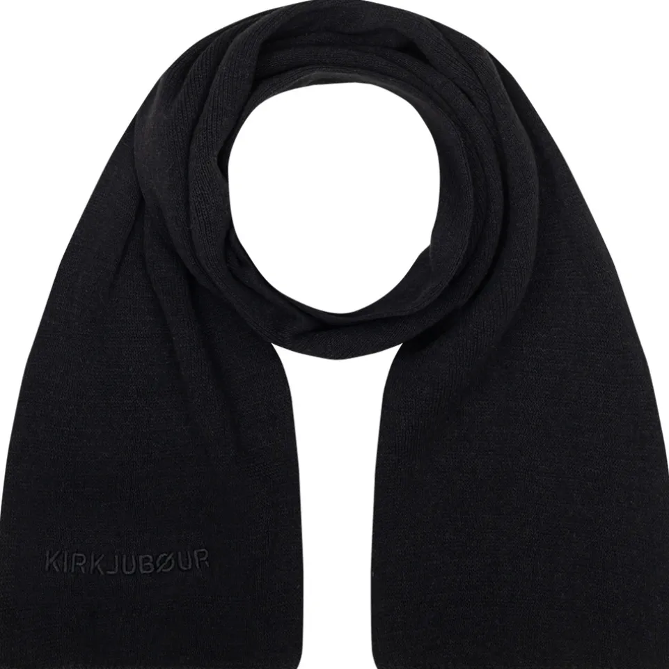 KIRKJUBØUR® "Fryse" Unisex Schal schwarz