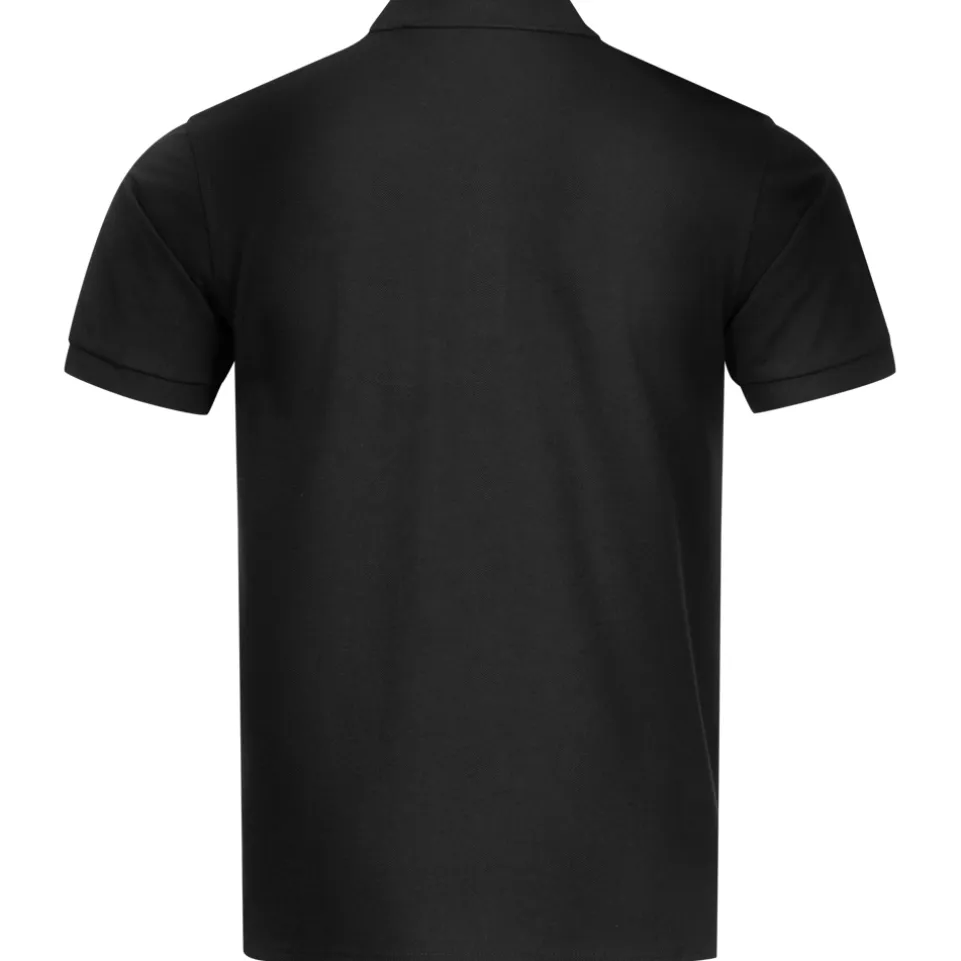 KIRKJUBØUR® "Jørd" Herren Poloshirt schwarz