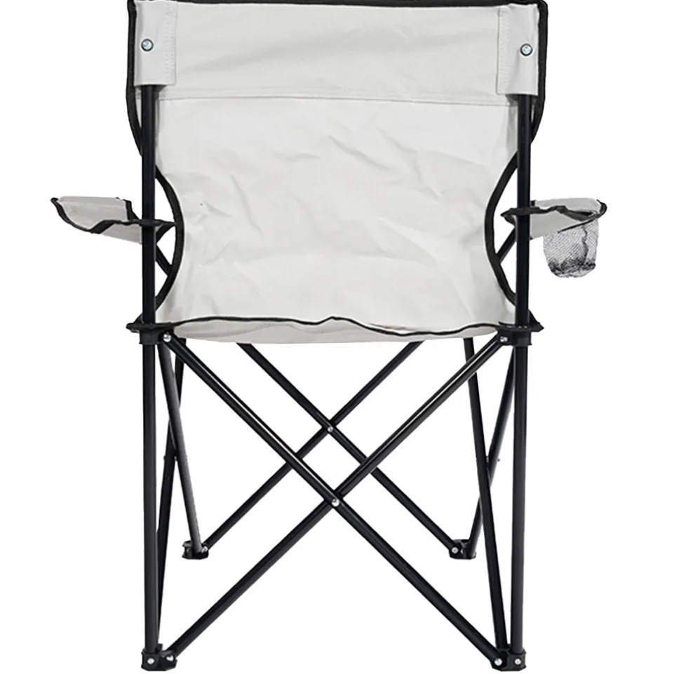 KIRKJUBØUR® "Njörd" Campingstuhl grau