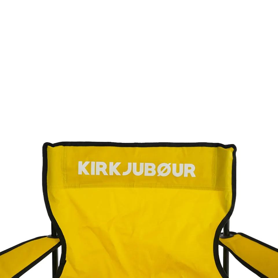 KIRKJUBØUR® "Njörd" Campingstuhl ocker