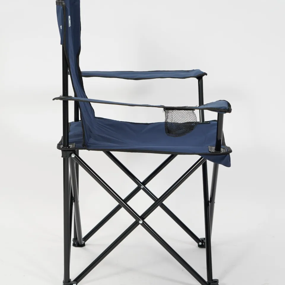KIRKJUBØUR® "Njörd" Campingstuhl navy
