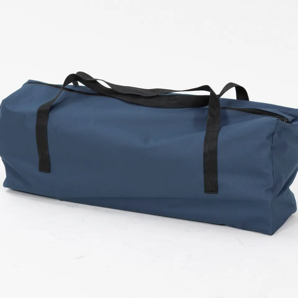 KIRKJUBØUR® "Stjärna" 5er-Set Campingstühle mit Tisch navy