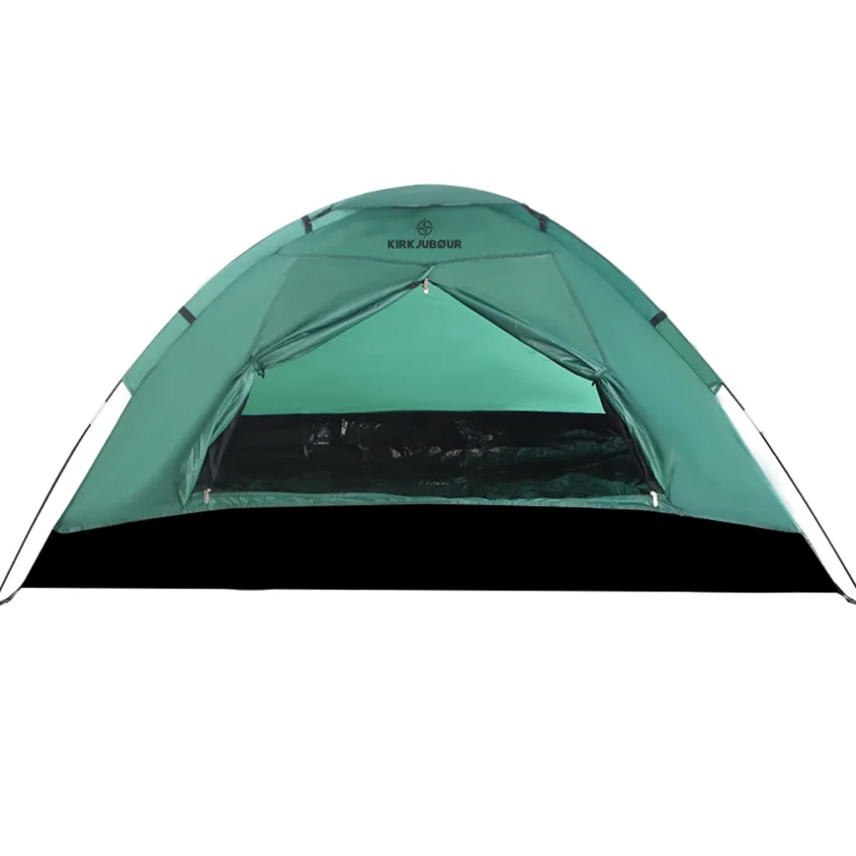 KIRKJUBØUR® "Vindr" 1 Person-Camping-Zelt grün
