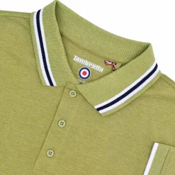 Lambretta DRS Herren Polo-Shirt SS1025-FERN