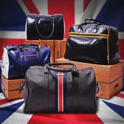 Lambretta Retro Sports Bag Tasche 23 x 40 x 25 T20064S-BLK/WHT