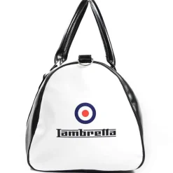 Lambretta Retro Sports Large Bag Tasche 28 x 49 x 25 T20064L-BLK/WHT