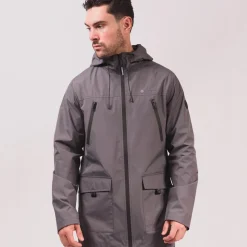 Lambretta Terrace Waterproof Herren Parka Jacke SS7817-IRON