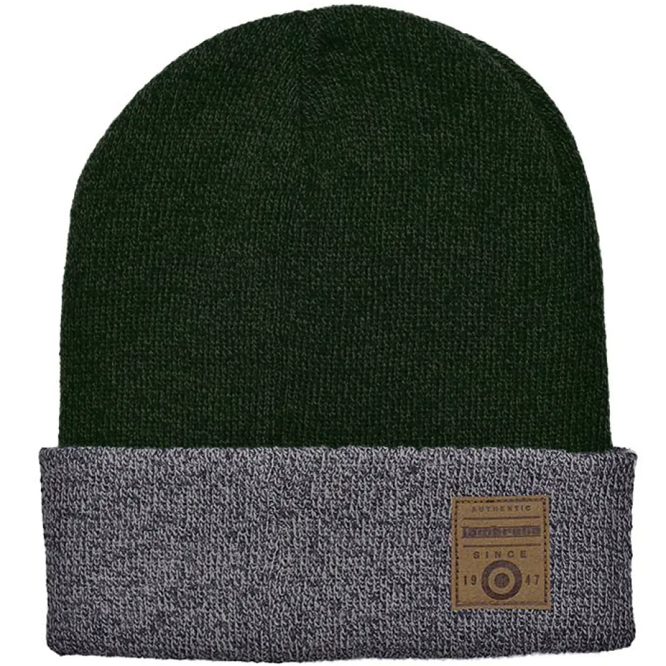 Lambretta Turn Up Beanie SS1207-KHAKI/CHAR