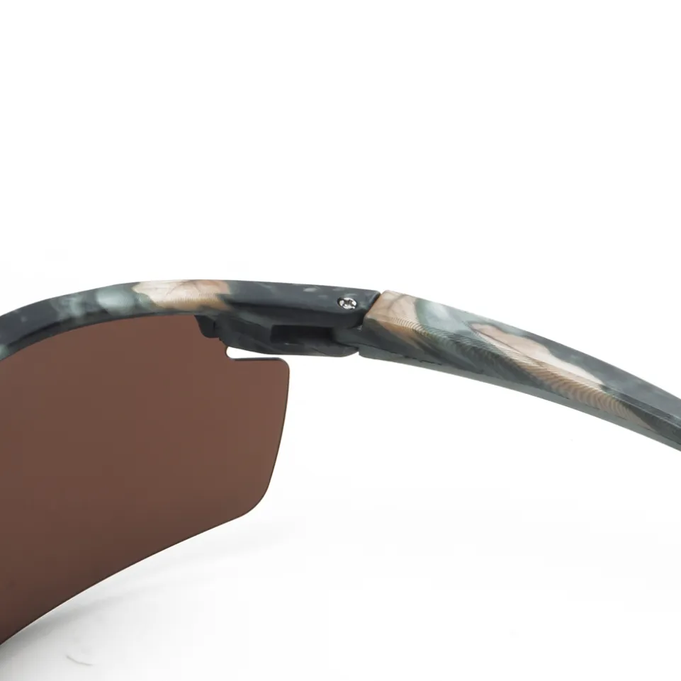 LEANDRO LIDO Power Sport Sonnenbrille camo/braun