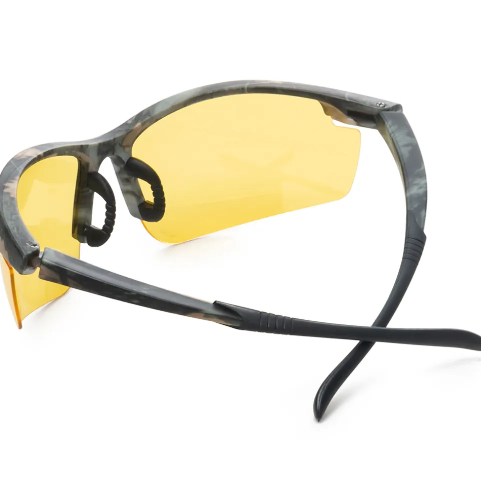 LEANDRO LIDO Power Sport Sonnenbrille camo/gelb