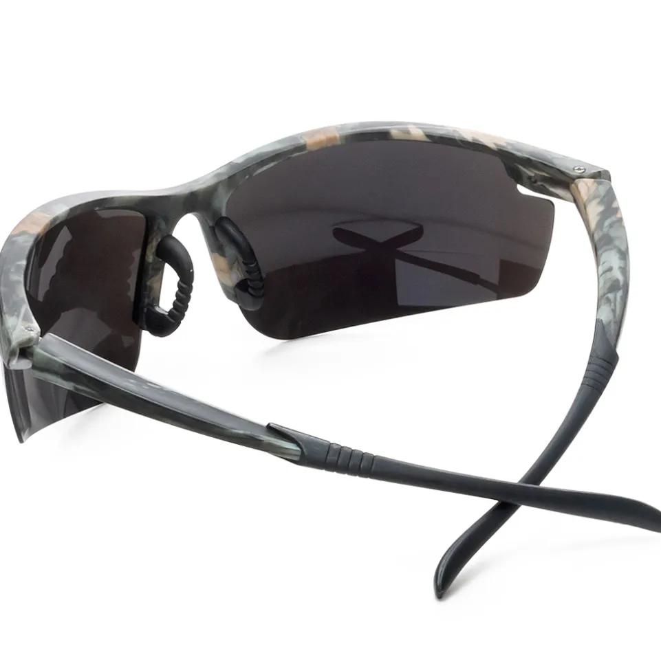 LEANDRO LIDO Power Sport Sonnenbrille camo/blau
