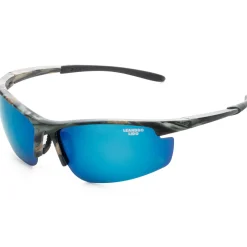 LEANDRO LIDO Power Sport Sonnenbrille camo/blau
