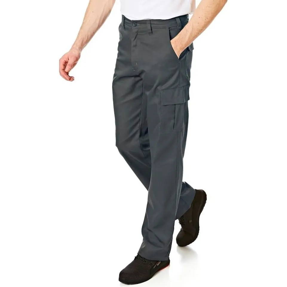 Lee Cooper Herren Cargo Arbeitshose grau LCPNT205-GRY