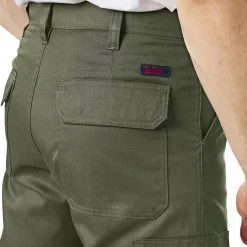 Lee Cooper Herren Cargo Arbeitshose khaki LCPNT205-KHA