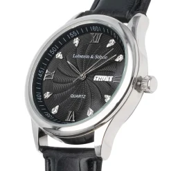 Lobstein & Söhne® "Augustus" Uhr schwarz