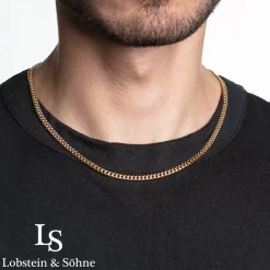 Lobstein & Söhne "Friedrich" Herren Kette gold