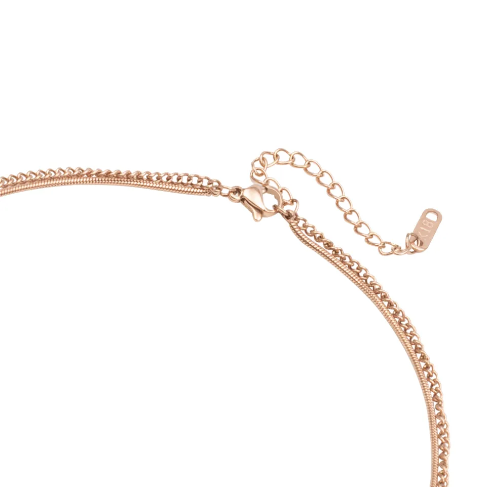 Lobstein & Söhne "Thilda" Damen Kette rose gold