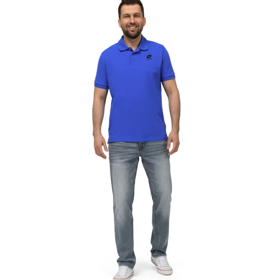 Lotto Piqué Cotton Herren Polo-Shirt 1124003-19-4050