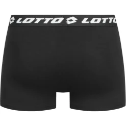Lotto Retro Herren Boxershorts 3er-Pack schwarz MBXX1002NET-BLACK