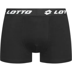 Lotto Retro Herren Boxershorts 3er-Pack schwarz MBXX1002NET-BLACK