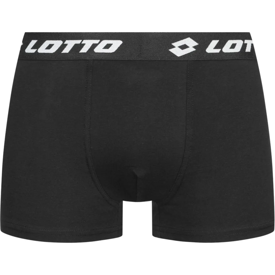Lotto Retro Herren Boxershorts 3er-Pack schwarz MBXX1002NET-BLACK