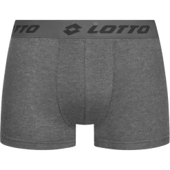 Lotto Retro Herren Boxershorts 3er-Pack grau MBXX1002NET-GREY