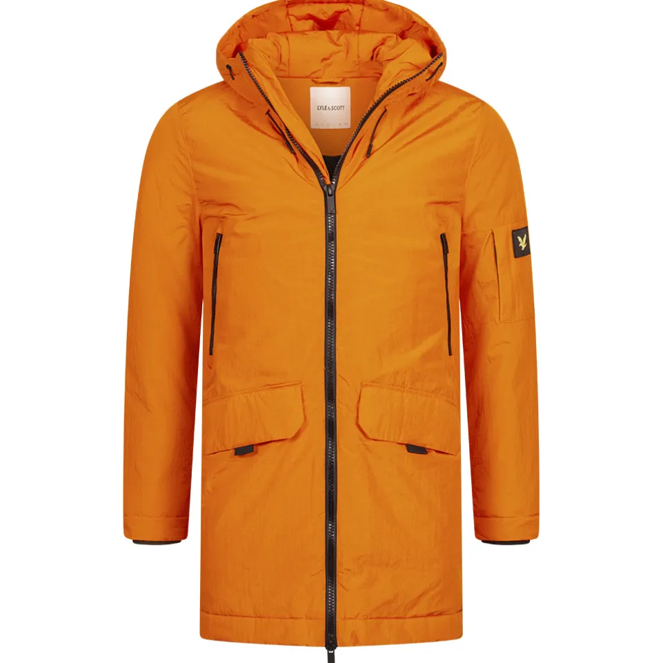 Lyle & Scott Zip Detail Parka Herren Winterjacke JK1325V-W118