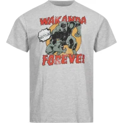Marvel Black Panther Wakanda Forever Herren T-Shirt FBMTS717SPO