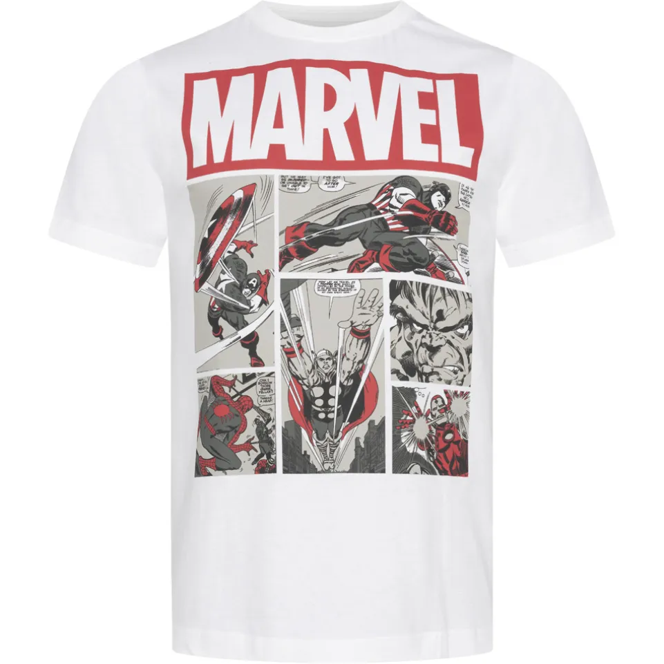 MARVEL Heroes Comics Herren T-Shirt FBMTS301WHT
