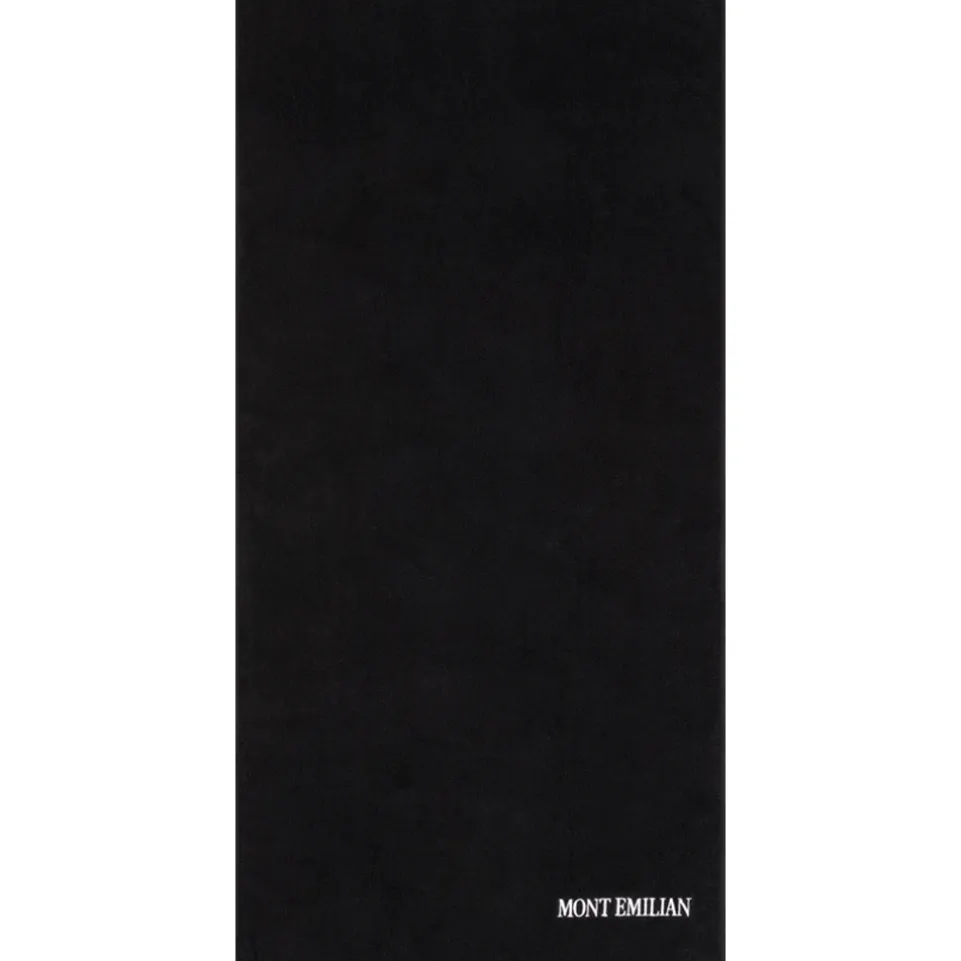 MONT EMILIAN "Annecy" Handtuch 100 x 50 cm schwarz