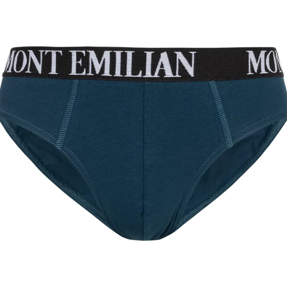 MONT EMILIAN "Avignon" Herren Slip 3er-Pack navy