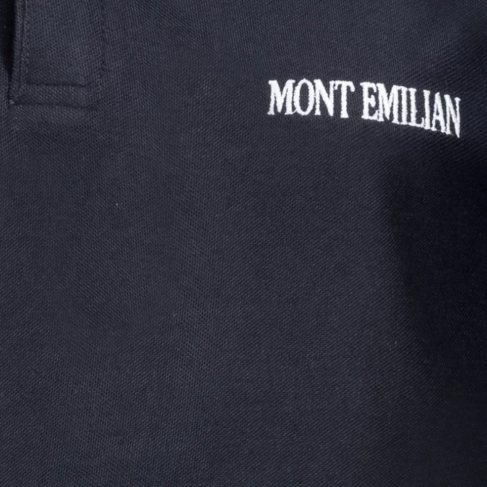 MONT EMILIAN "Caen" Herren Basic Polo-Shirt navy