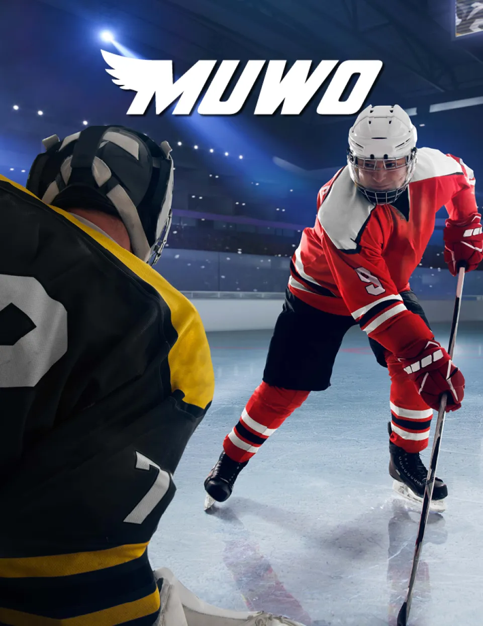 MUWO "Game On" Air Hockey Tisch 122x61x79 cm