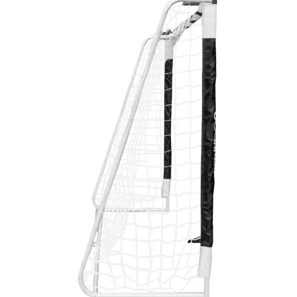 MUWO großes Fußballtor aus Stahl 3 x 2 m schwarz/weiß