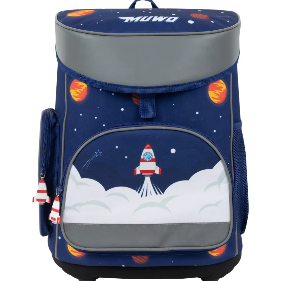 MUWO "Lil Elon" Kinder Schulranzen Set 5-tlg.