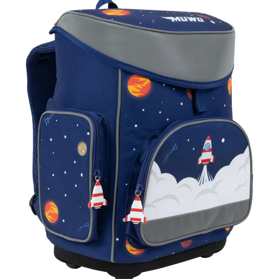 MUWO "Lil Elon" Kinder Schulranzen Set 5-tlg.